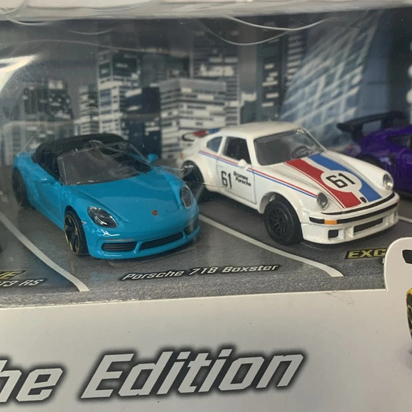 Majorette Toy Cars Porsche Edition Model 5-Car Set New - Picture 4 of 11